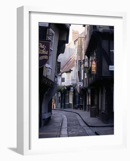 The Shambles, York, Yorkshire, England, United Kingdom-Adam Woolfitt-Framed Photographic Print