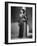 The Shanghai Gesture by Josef von Sternberg with Gene Tierney, 1941 (b/w photo)-null-Framed Photo