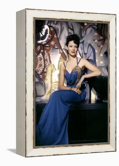 The Shanghai Gesture De Josefvonsternberg Avec Gene Tierney 1941-null-Framed Stretched Canvas