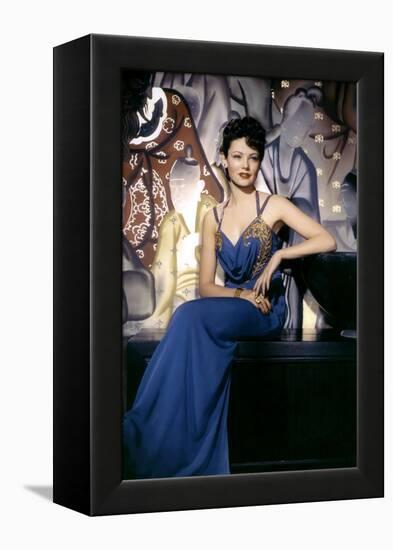 The Shanghai Gesture De Josefvonsternberg Avec Gene Tierney 1941-null-Framed Stretched Canvas