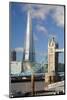 The Shard and Tower Bridge, London, England, United Kingdom, Europe-Miles Ertman-Mounted Photographic Print