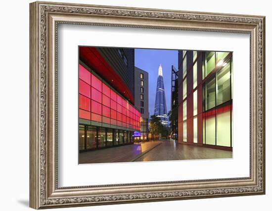 The Shard Is an 87-Storey Skyscraper, London, England-David Bank-Framed Photographic Print