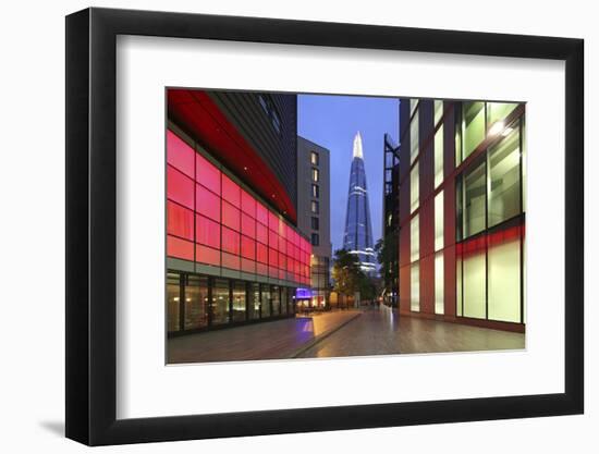 The Shard Is an 87-Storey Skyscraper, London, England-David Bank-Framed Photographic Print