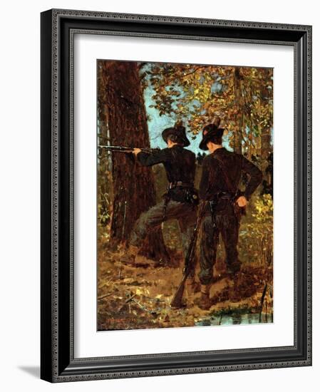 The Sharpshooters-Winslow Homer-Framed Giclee Print