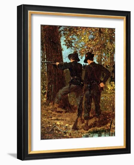 The Sharpshooters-Winslow Homer-Framed Giclee Print