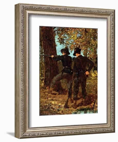 The Sharpshooters-Winslow Homer-Framed Giclee Print