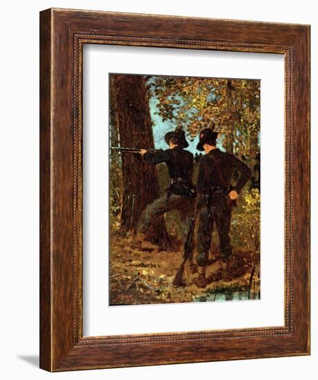 The Sharpshooters-Winslow Homer-Framed Giclee Print