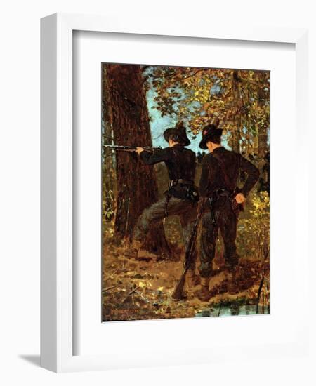 The Sharpshooters-Winslow Homer-Framed Giclee Print