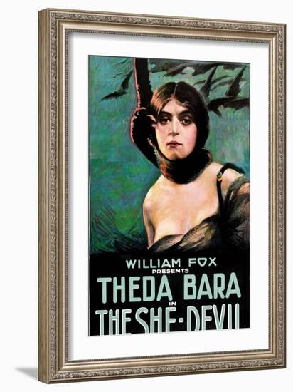 THE SHE DEVIL (aka THE SHE-DEVIL)-null-Framed Art Print