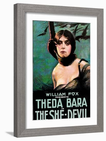 THE SHE DEVIL (aka THE SHE-DEVIL)-null-Framed Art Print
