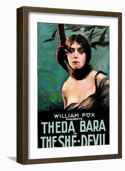 THE SHE DEVIL (aka THE SHE-DEVIL)-null-Framed Art Print