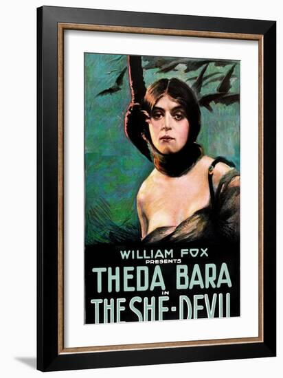 THE SHE DEVIL (aka THE SHE-DEVIL)-null-Framed Art Print