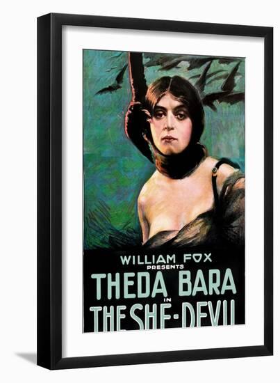 THE SHE DEVIL (aka THE SHE-DEVIL)-null-Framed Art Print