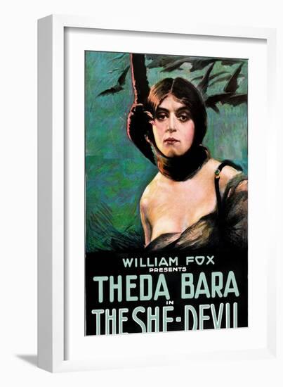 THE SHE DEVIL (aka THE SHE-DEVIL)-null-Framed Art Print