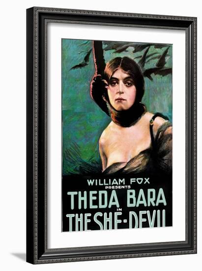 THE SHE DEVIL (aka THE SHE-DEVIL)-null-Framed Art Print