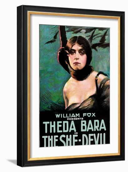 THE SHE DEVIL (aka THE SHE-DEVIL)-null-Framed Art Print