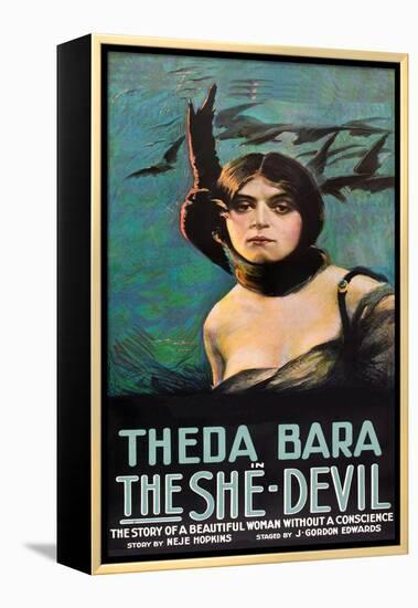The She Devil-null-Framed Stretched Canvas