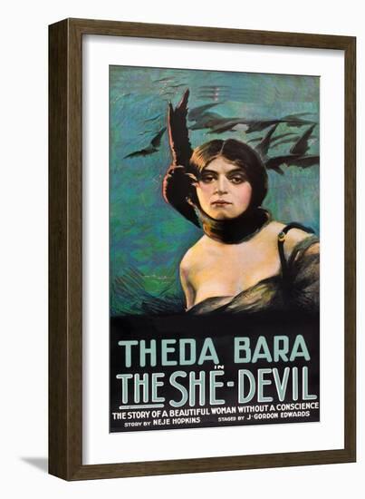 The She Devil-null-Framed Art Print