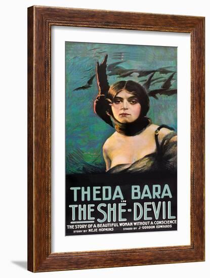 The She Devil-null-Framed Art Print