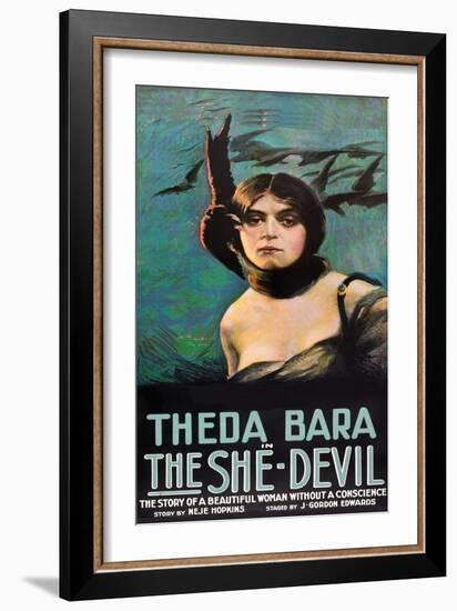 The She Devil-null-Framed Art Print