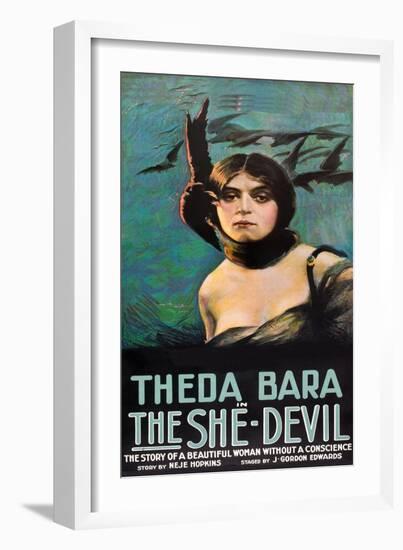 The She Devil-null-Framed Art Print