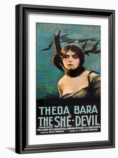 The She Devil-null-Framed Art Print