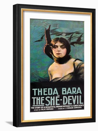 The She Devil-null-Framed Art Print