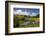 The Shed and Pond, Northburn Vineyard, Central Otago, South Island, New Zealand-David Wall-Framed Photographic Print