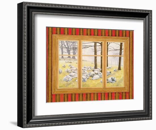 The Sheep Window-Ditz-Framed Giclee Print