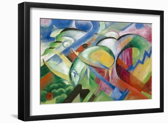 The Sheep-Franz Marc-Framed Giclee Print