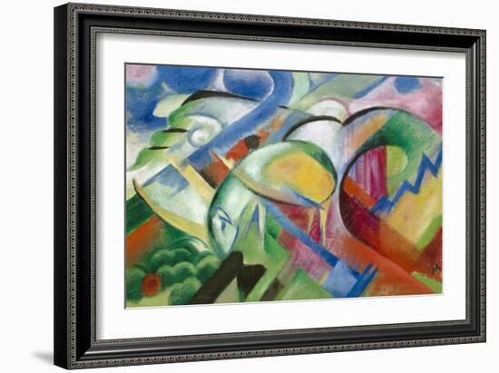 The Sheep-Franz Marc-Framed Giclee Print