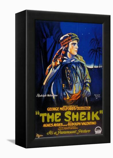 The Sheik, 1921, Directed by George Melford-null-Framed Premier Image Canvas