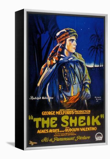 The Sheik, 1921, Directed by George Melford-null-Framed Premier Image Canvas