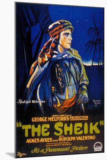 The Sheik, 1921, Directed by George Melford-null-Mounted Giclee Print