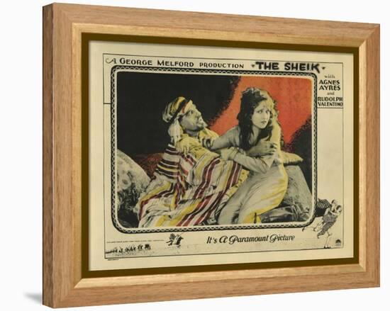 The Sheik, 1921-null-Framed Stretched Canvas