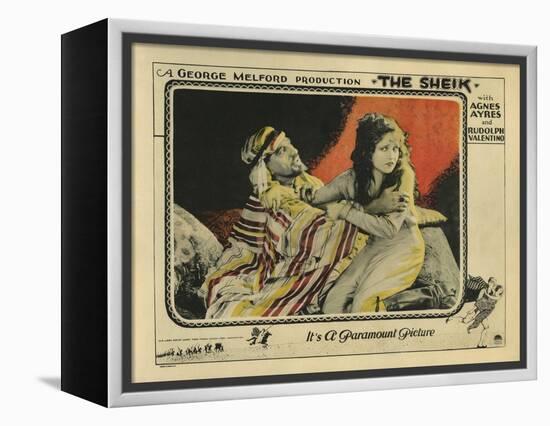 The Sheik, 1921-null-Framed Stretched Canvas