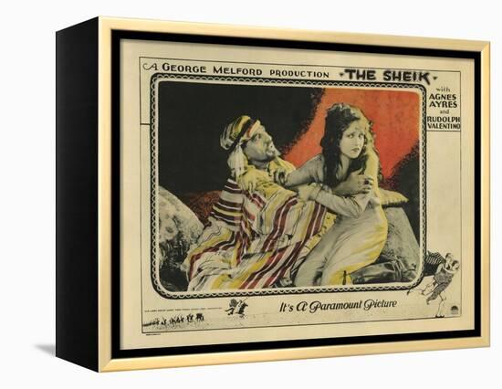 The Sheik, 1921-null-Framed Stretched Canvas