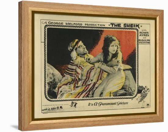 The Sheik, 1921-null-Framed Stretched Canvas