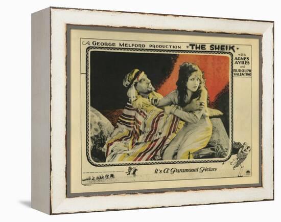 The Sheik, 1921-null-Framed Stretched Canvas