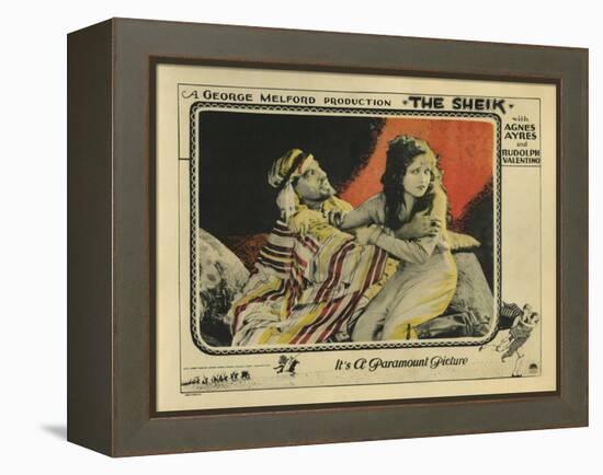 The Sheik, 1921-null-Framed Stretched Canvas