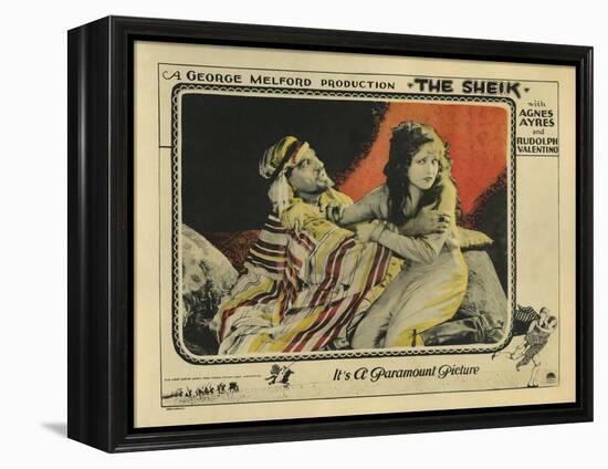 The Sheik, 1921-null-Framed Stretched Canvas