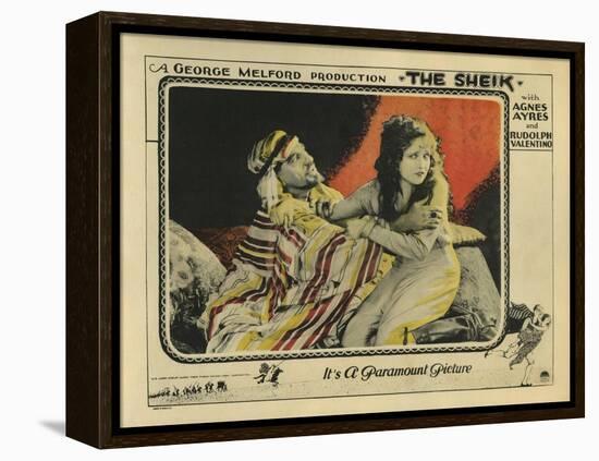 The Sheik, 1921-null-Framed Stretched Canvas