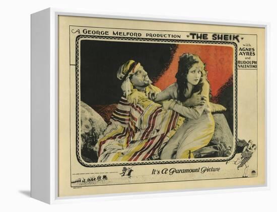 The Sheik, 1921-null-Framed Stretched Canvas