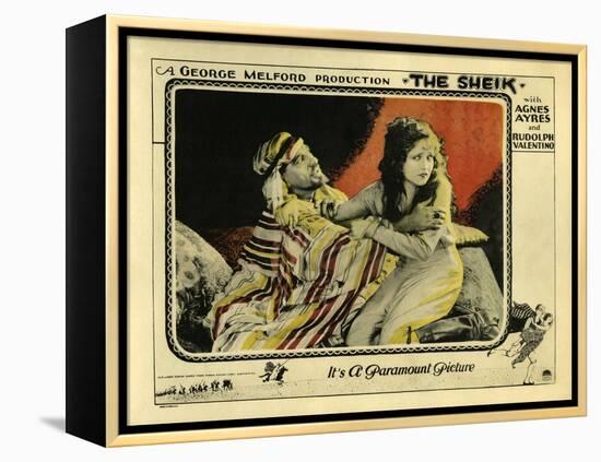 The Sheik, 1921-null-Framed Premier Image Canvas