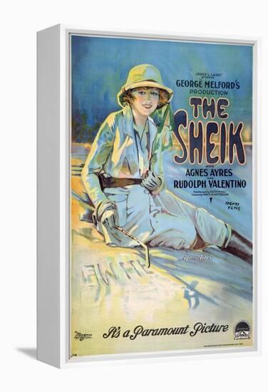 The Sheik, 1921-null-Framed Premier Image Canvas