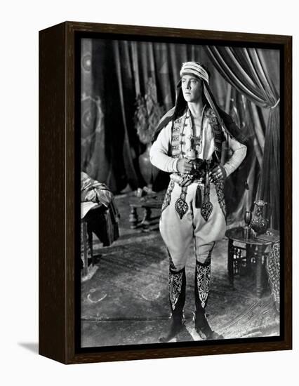 THE SHEIK, Rudolph Valentino, 1921-null-Framed Stretched Canvas