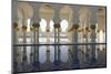 The Sheikh Zayed Grand Mosque, Abu Dhabi, United Arab Emirates, Middle East-Bruno Barbier-Mounted Photographic Print