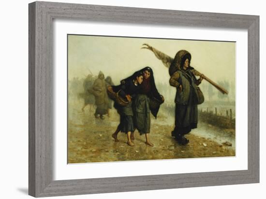 The Shell Collectors-Jacques Eugene Feyen-Framed Giclee Print