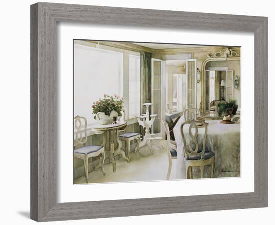 The Shell Mirror-Zhen-Huan Lu-Framed Giclee Print