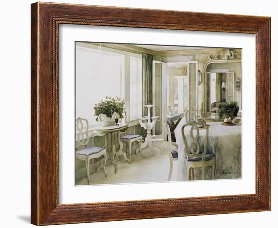 The Shell Mirror-Zhen-Huan Lu-Framed Giclee Print